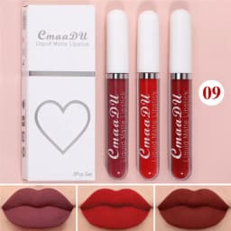 6 Colors/Set Fashion Matte Lip Gloss Sets Natural Moisturize Waterproof Lasting Velvet Sexy Red Liquid Lipstick Beauty Cosmetic