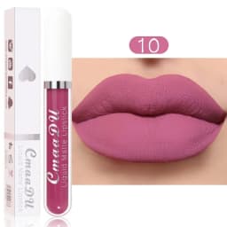 6 Colors/Set Fashion Matte Lip Gloss Sets Natural Moisturize Waterproof Lasting Velvet Sexy Red Liquid Lipstick Beauty Cosmetic