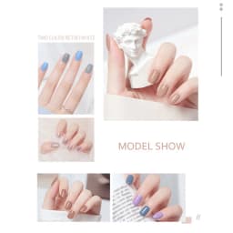 10ml Water-based Nail Polish Long Lasting Tearable Quick Dry No Bake Semi-permanent Varnish DIY Fashion Manicure 40 Color