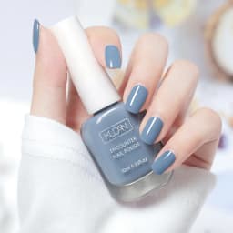 10ml Water-based Nail Polish Long Lasting Tearable Quick Dry No Bake Semi-permanent Varnish DIY Fashion Manicure 40 Color