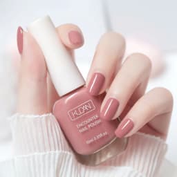 10ml Water-based Nail Polish Long Lasting Tearable Quick Dry No Bake Semi-permanent Varnish DIY Fashion Manicure 40 Color