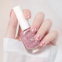 10ml Water-based Nail Polish Long Lasting Tearable Quick Dry No Bake Semi-permanent Varnish DIY Fashion Manicure 40 Color