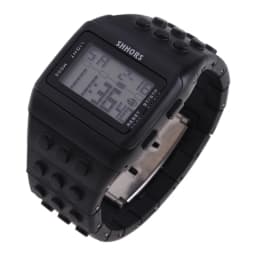 Digital LED Watches Unisex Colorful Constructor Watch Blocks Splice Sports Wristwatch For Children Xmas New Year Gifts