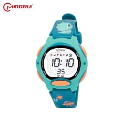 Children Watches Cute Pink Digital Kids Watch For Boys Girls 30M Waterproof Purple Student Electronic LED Wristwatch Gifts