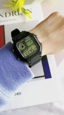 Casio Watch Youth Men's Outdoor Sports Watch Relogio Masculino AE-1200WH-1B