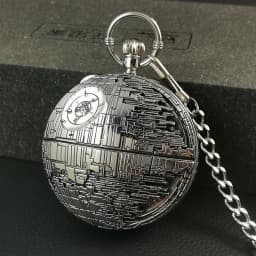 Anime Death Star Music Pocket Watch Music Box Retro Toys