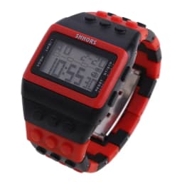 Hot Children's Watches Digital LED Chic Unisex Colorful Constructor Blocks Sports relogio masculino Wrist Women Watch Kids Gifts