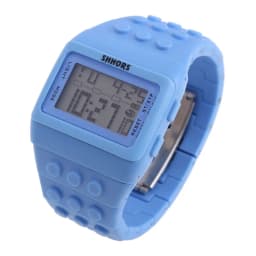 Hot Children's Watches Digital LED Chic Unisex Colorful Constructor Blocks Sports relogio masculino Wrist Women Watch Kids Gifts