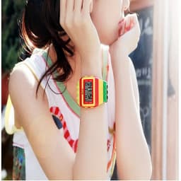 Hot Children's Watches Digital LED Chic Unisex Colorful Constructor Blocks Sports relogio masculino Wrist Women Watch Kids Gifts
