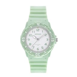 UTHAI Student Watch Fashion Trend Outdoor Sports Fresh 50M Waterproof PU Soft Female Middle School Student Youth Clock Watches