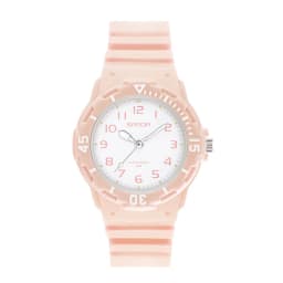 UTHAI Student Watch Fashion Trend Outdoor Sports Fresh 50M Waterproof PU Soft Female Middle School Student Youth Clock Watches
