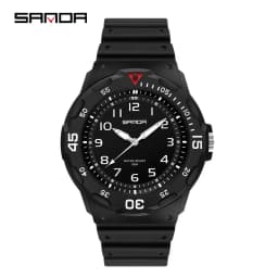 UTHAI Student Watch Fashion Trend Outdoor Sports Fresh 50M Waterproof PU Soft Female Middle School Student Youth Clock Watches