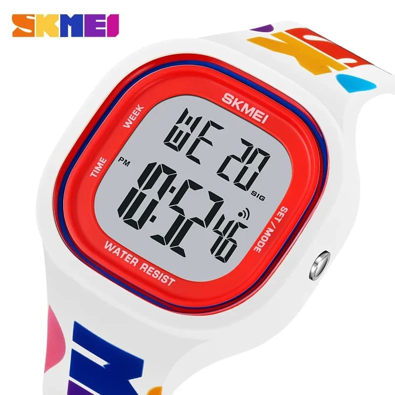 SKMEI 2290 Cool Vitality Stopwatch Digital Sports Watches Male Fashion 5Bar Waterproof Wristwatch For Teenager Boys and Girls