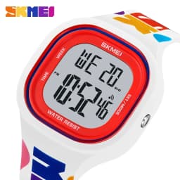 SKMEI 2290 Cool Vitality Stopwatch Digital Sports Watches Male Fashion 5Bar Waterproof Wristwatch For Teenager Boys and Girls