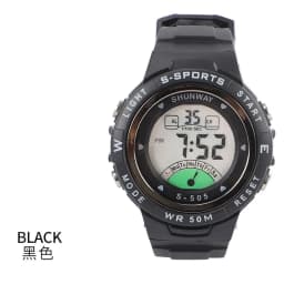Children Electronic Watch Boys and Girls Macaron Sports Wristwatch Luminous Alarm Clock Multifunctional Kids Fashion Watches