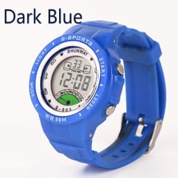 Children Electronic Watch Boys and Girls Macaron Sports Wristwatch Luminous Alarm Clock Multifunctional Kids Fashion Watches