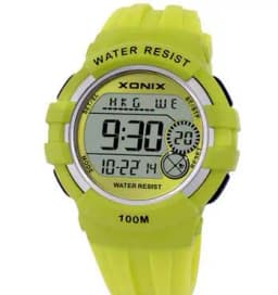 XONIX Boys Girls Sports Watches Waterproof 100m Multifunction World Time Led Light Swim Climb Outdoor Watch Children Wristwatch
