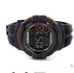 XONIX Boys Girls Sports Watches Waterproof 100m Multifunction World Time Led Light Swim Climb Outdoor Watch Children Wristwatch