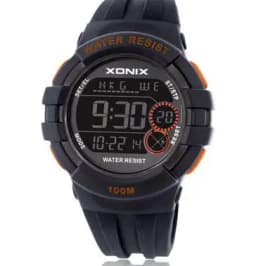 XONIX Boys Girls Sports Watches Waterproof 100m Multifunction World Time Led Light Swim Climb Outdoor Watch Children Wristwatch