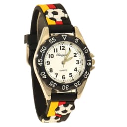 New Children's Boys 3D Cool Football Silicone Strap Watches Students Kids Sports Waterproof Quartz Watch Christmas Gifts