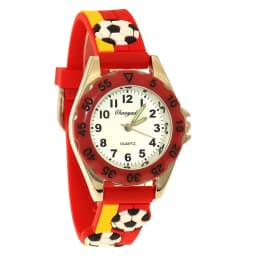 New Children's Boys 3D Cool Football Silicone Strap Watches Students Kids Sports Waterproof Quartz Watch Christmas Gifts