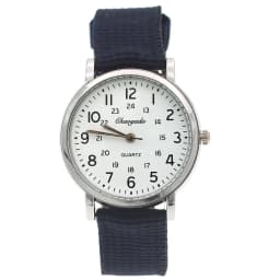 Chaoyada Children Boys Girls 24 Hours Wristwatch Canvas Quartz Wristwatches Kids Students Military Watches Kids Watch Boy
