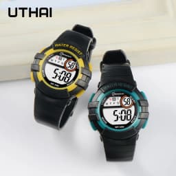 UTHAI C04 Kids's Electronic Watch Alarm Clock Waterproof Swimming Sports Primary And Secondary School Student Wristwatches