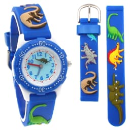 Girls Watch Cartoon Bus Dinosaur 3d Silicone Kids Watch Boys Girl Quartz Watch Children Sports Watch Kids Gift Waterproof Clock