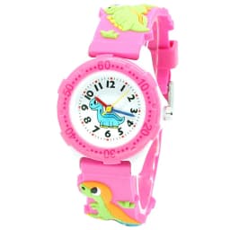 Girls Watch Cartoon Bus Dinosaur 3d Silicone Kids Watch Boys Girl Quartz Watch Children Sports Watch Kids Gift Waterproof Clock