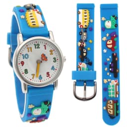 Girls Watch Cartoon Bus Dinosaur 3d Silicone Kids Watch Boys Girl Quartz Watch Children Sports Watch Kids Gift Waterproof Clock