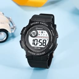 OHSEN Kids Sport Watches 30M Waterproof Pink Silicone Electronic Wristwatch Stopwatch Children Digital Watch For Boys Girls