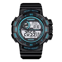 COOBOS Children Digital Watch Fashion LED Sports Watch for Men Kids 30M Waterproof Military Watch Army Electronic Wristwatches