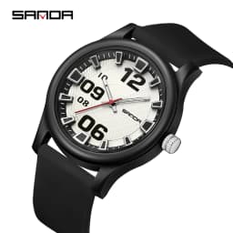 SANDA 3252 Fashion and Simple Student Quartz Watch, Popular Style, Waterproof, Suitable for Sports and Life, is a Gift for Frien