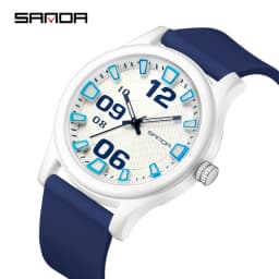 SANDA 3252 Fashion and Simple Student Quartz Watch, Popular Style, Waterproof, Suitable for Sports and Life, is a Gift for Frien