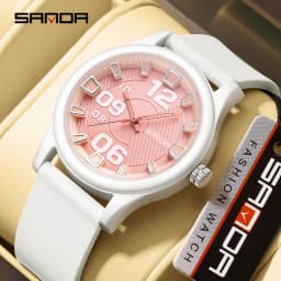 SANDA 3252 Fashion and Simple Student Quartz Watch, Popular Style, Waterproof, Suitable for Sports and Life, is a Gift for Frien