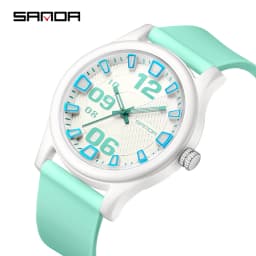 SANDA 3252 Fashion and Simple Student Quartz Watch, Popular Style, Waterproof, Suitable for Sports and Life, is a Gift for Frien