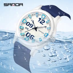 SANDA 3252 Fashion and Simple Student Quartz Watch, Popular Style, Waterproof, Suitable for Sports and Life, is a Gift for Frien