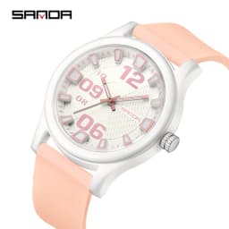 SANDA 3252 Fashion and Simple Student Quartz Watch, Popular Style, Waterproof, Suitable for Sports and Life, is a Gift for Frien