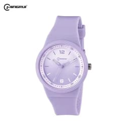 Pink Quartz Children Watches Silicone Strap Waterpoof Blue Analog Teenage Wriwtches for Girls Boys