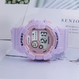 YIKAZE Kids Watches Fashion Luminous Waterproof Alarm Clock Watches Boys and Girls Student Smart Electronic Watch Gift