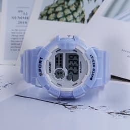 YIKAZE Kids Watches Fashion Luminous Waterproof Alarm Clock Watches Boys and Girls Student Smart Electronic Watch Gift