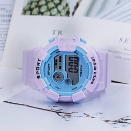 YIKAZE Kids Watches Fashion Luminous Waterproof Alarm Clock Watches Boys and Girls Student Smart Electronic Watch Gift