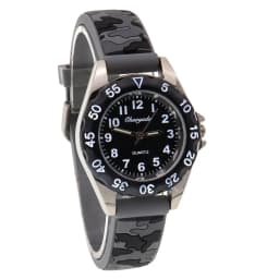 Luminous Hands Boys Girls Fashion Camouflage Silicone Strap Quartz Watches Children Kids Students Digital Cool Waterproof Clocks