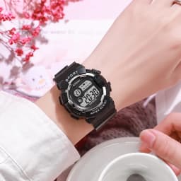 Sports Kids Watches Fashion LED Digital Watch for Boys and Girls Luminous Alarm-clock Students Electronic Wristwatch Gifts