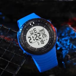 Electronic Watch for men Boys Student Teen Waterproof Alarm Clock Outdoor Sports Watch Multifunction LED Digital Wristwatch Gift