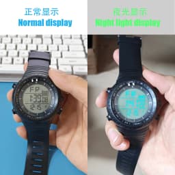 Electronic Watch for men Boys Student Teen Waterproof Alarm Clock Outdoor Sports Watch Multifunction LED Digital Wristwatch Gift