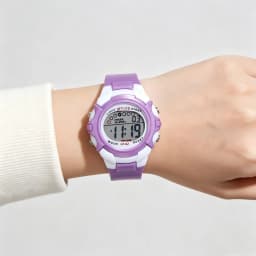 Fashion Electronic Wristwatch for Boys and Girls Simple Design Silicone Strap Kids Sports Watch Colorful LED Digital Watch Clock