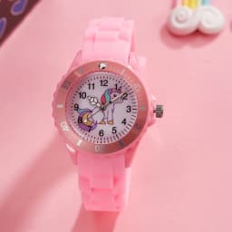 Unicorn Children Watch For Girls Lovely Fashion Girl Wristwatches unicorn Quartz Watch Student Kid Watch Holiday Gifts
