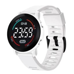 Kids Watch Sport LED Digital Watches Waterproof Electronic Wristwatch Spaceman LED Silicone Strap Sport Digital Watches