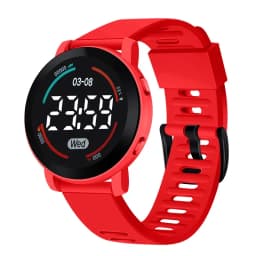 Kids Watch Sport LED Digital Watches Waterproof Electronic Wristwatch Spaceman LED Silicone Strap Sport Digital Watches